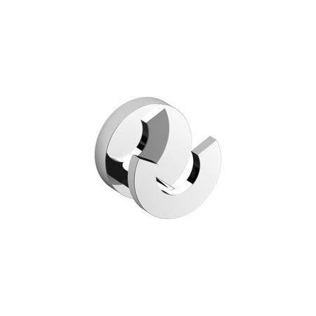 Double chrome-plated flat hook nail