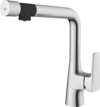 GO by Van Marcke Spirit sink mixer with swivel spout, chrome
