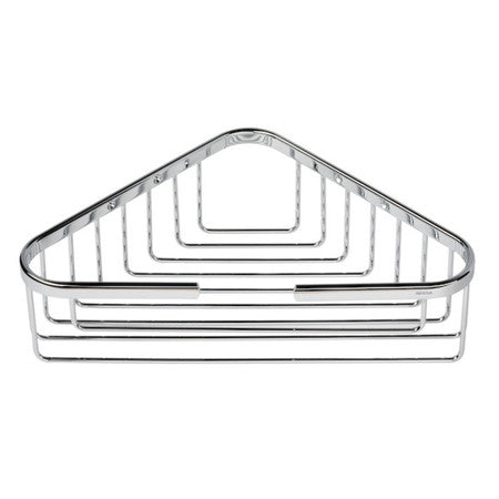 Panier d'angle chromé pour salle de bains - Geesa