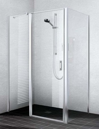 Kermi Liga porte battante 1200x2000 mm mat charnières à gauche