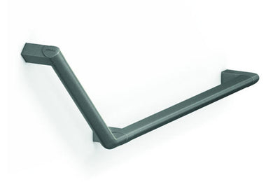 Normbau Cavere Care poignée maintien 350x316mm 135° gauche alu anthracite gris