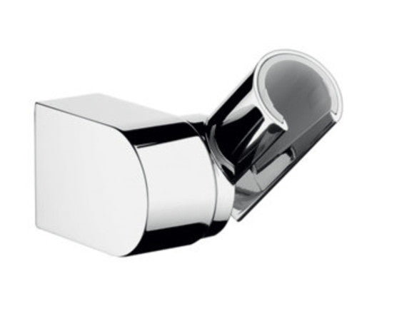 Support de douchette réglable 25° métal chromé