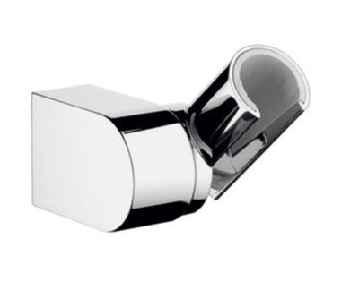 Support de douchette réglable 25° métal chromé
