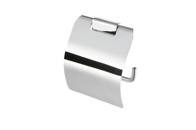 Toilet roll holder with chrome cover - Geesa AIM