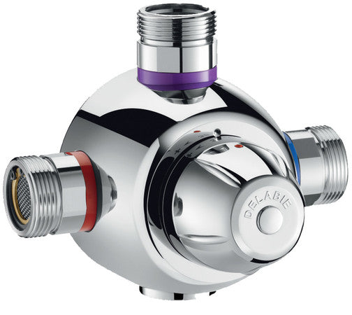 Mitigeur thermostatique central DELABIE PREMIX 90L/min 4/4