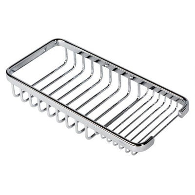 Corbeille porte-savon/éponge chromée Geesa 265x125x50mm