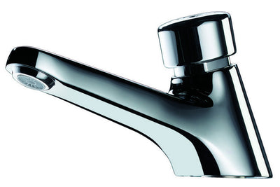 Delabie Tempostop Push-Button Time-Flow Tap for Basin
