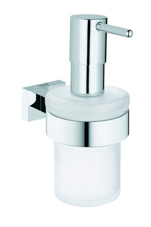 Distributeur de savon mural chromé Essentials Cube