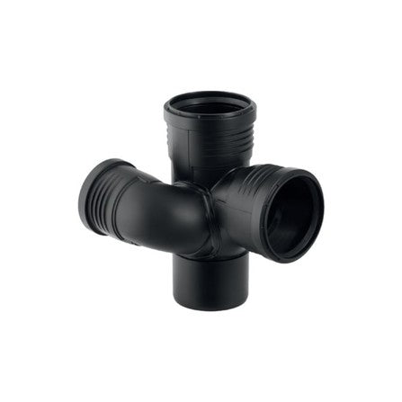 Geberit Silent-PP hydraulische T-stuk 87,5° D90-75 mm