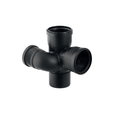 Geberit Silent-PP hydraulische T-stuk 87,5° D90-75 mm