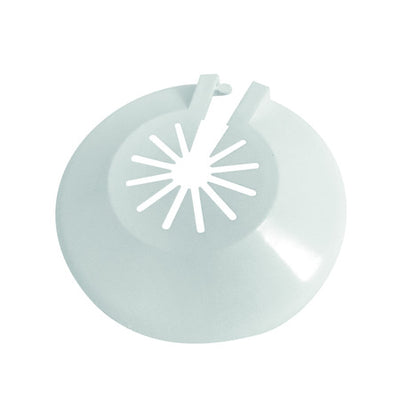 Rosace de finition simple pour tubes D16/20 entraxe universel