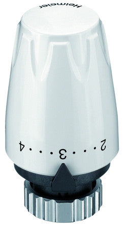 Tête thermostatique décorative blanche Heimeier DX