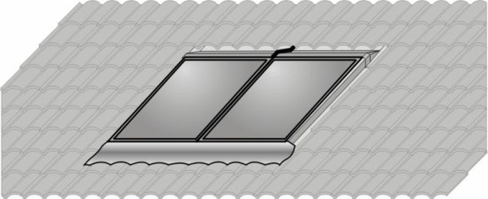 Wolf Solar set montage 2 capteurs Topson F3/CFK-1