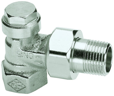 Heimeier Regulux 1/2" F elbow fitting