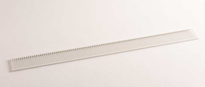 Van Marcke top grille T22 L2600mm steel white RAL9016