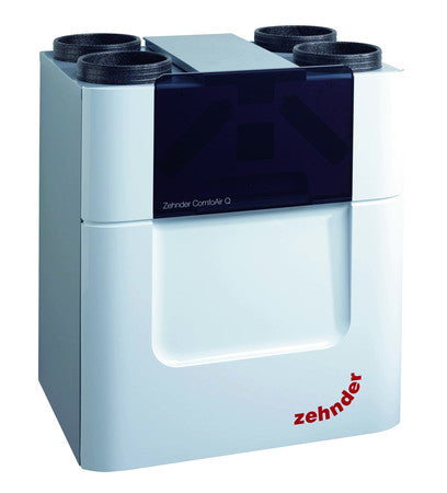 Zehnder ComfoAir Q450 kwaliteitsventilatie-units voor woningbouw/kleine utiliteit 500m³/u