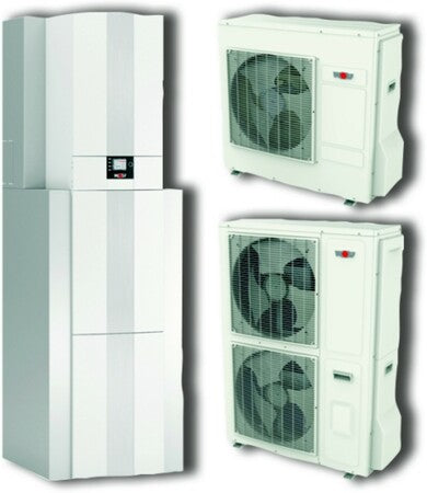 Wolf CHC-Split/200 split lucht/water warmtepomp+boiler 5 kW