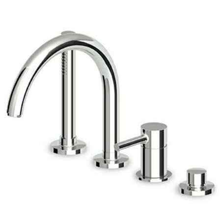 Zucchetti Pan 4-hole bath mixer complete