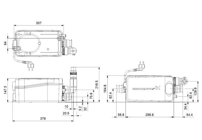 Station de relevage Grundfos SOLOLIFT2 D2