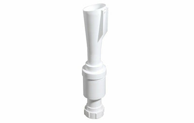 McAlpine funnel trap D40mm 60mm water seal PP white