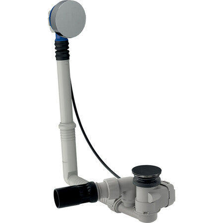 Garniture baignoire Geberit Uniflex chromée D52mm