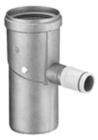 Muelink & Grol condensafvoer dik horizontaal/verticaal D80 zonder sifon