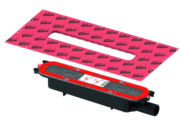 Tece TeceDrainprofile DN40 Seal System 30mm évacuation 0,53 L/s DIN EN 1253
