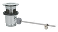 Bonde de vidange automatique 1 1/4" chromée
