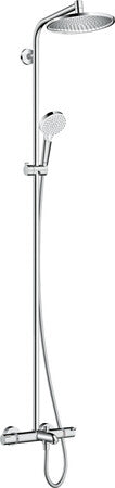 Hansgrohe Crometta S Shower Column with Bath Tap