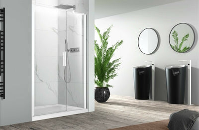 Van Marcke Pina XL Design porte pivotante 1600x2000mm blanc mat