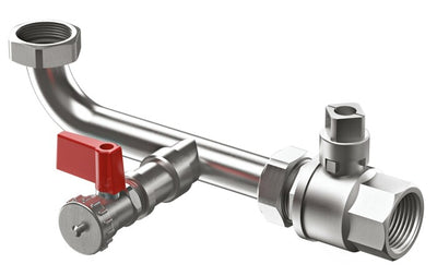 Reflex Reflexomat Reflex kit AG, 1" aansluiting met afsluitklep en aftapkraan