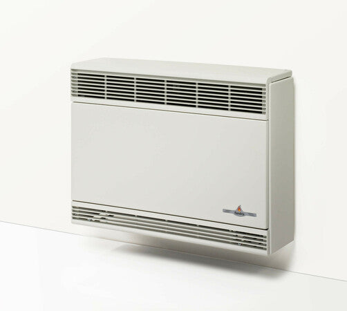Flandria MK5 gasconvector lichtgrijs 4,5kW muuraansluiting