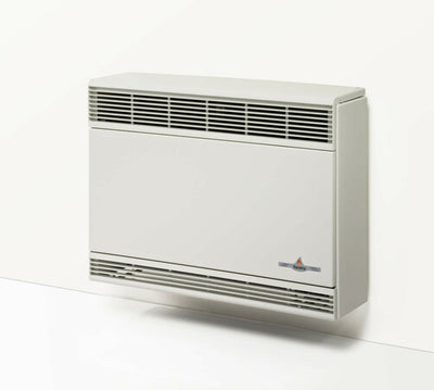 Flandria MK5 gasconvector lichtgrijs 4,5kW muuraansluiting
