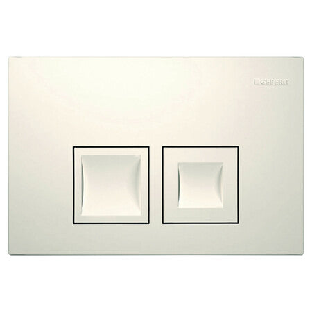 Geberit Delta 35 witte afdekplaat