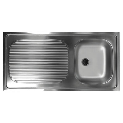 Évier de cuisine Van Marcke Nova 1 bac 1000x600mm