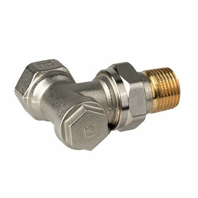 Adjustable 1/2" radiator return valve