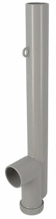 Nicoll siphon simple sortie horizontale machine à laver D40mm garde d'eau 50mm