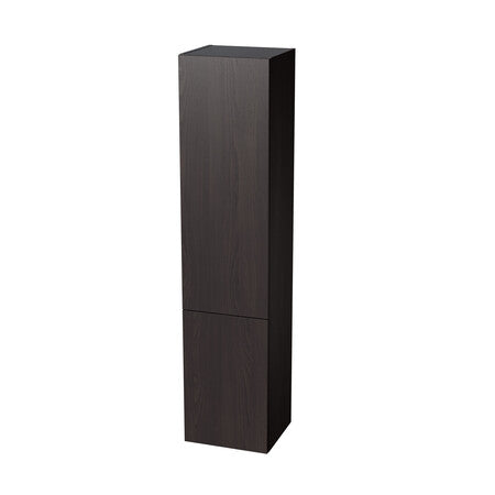 Van Marcke Novo Due cabinet W400xH1720xD360mm 2 doors left Charcoal Ash