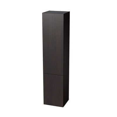 Van Marcke Novo Due cabinet W400xH1720xD360mm 2 doors left Charcoal Ash