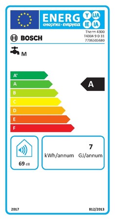 Bosch Therm 4300 T4304 doorstroomboiler – propaangas