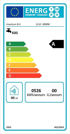 Chauffe-eau électrique sous évier 10L 2kW