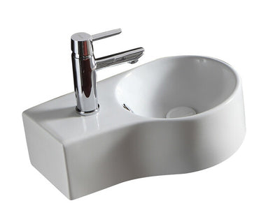 Van Marcke Origine Bali II lave-mains 440 x 275 mm trou de robinet à gauche