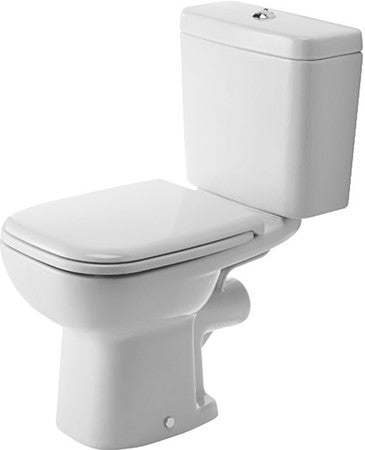 Duravit D-Code cuvette au sol sortie H avec fixation