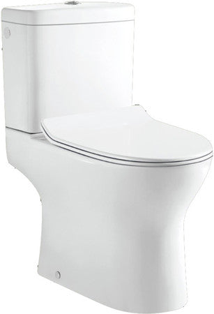 GO by Van Marcke Gustav PACK floor-standing S-trap rimless WC Softclose
