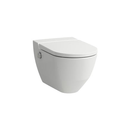Laufen Navia shower toilet with soft-close seat