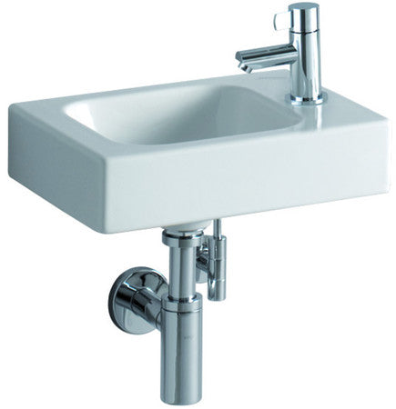 Lave-mains Geberit iCon XS 380x280 mm - Trou robinet à droite